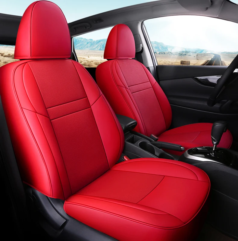 Custom Exact Fit Seat Covers Front & Rear 5 Seats leather For nissan Qashqai Car Seat Cushion Support car accessories styling
Custom Exact Fit Seat Covers Front & Rear 5 Seats leather For nissan Qashqai Car Seat Cushion Support car accessories styling