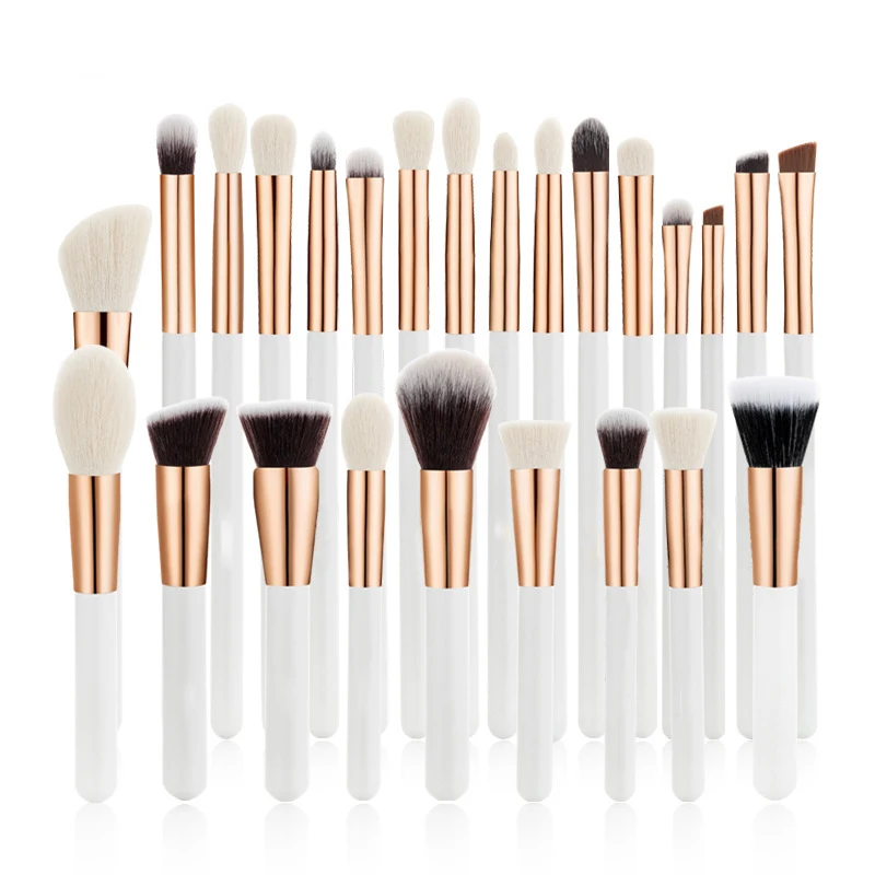 15pcs White Makeup Brushes Set Professional Eye Shadow Foundation Powder Concealer Contour Blending Brush Make Up Beauty Tools
15pcs White Makeup Brushes Set Professional Eye Shadow Foundation Powder Concealer Contour Blending Brush Make Up Beauty Tools