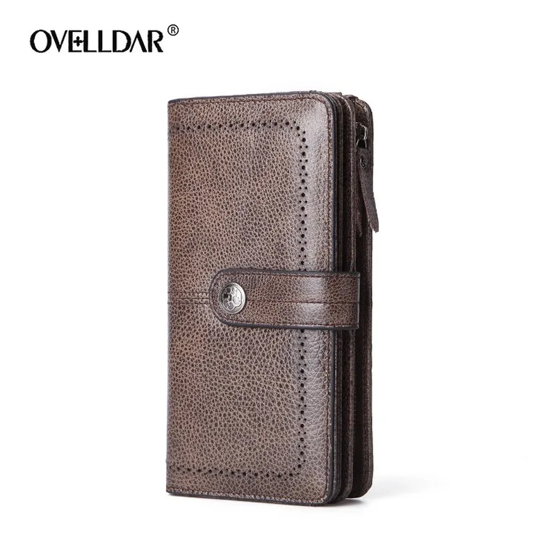 Men's Casual Genuine Leather Clutch Bag Top Layer Cowhide Wallet Bag Multifunctional Clutch Large Capacity Card Holder Money Bag
Men's Casual Genuine Leather Clutch Bag Top Layer Cowhide Wallet Bag Multifunctional Clutch Large Capacity Card Holder Money Bag