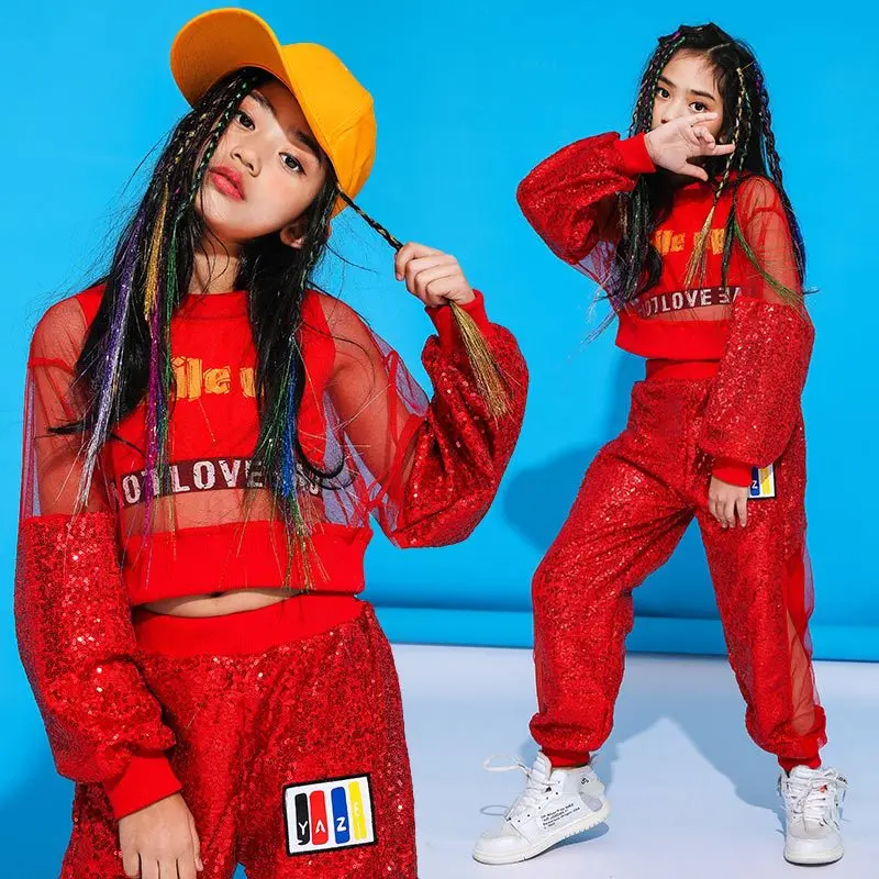 Children's Jazz Dance Clothing Suit Girls Hip-hop Clothes Children's Cheerleading Costumes Hip Hop Performance Clothing
Children's Jazz Dance Clothing Suit Girls Hip-hop Clothes Children's Cheerleading Costumes Hip Hop Performance Clothing