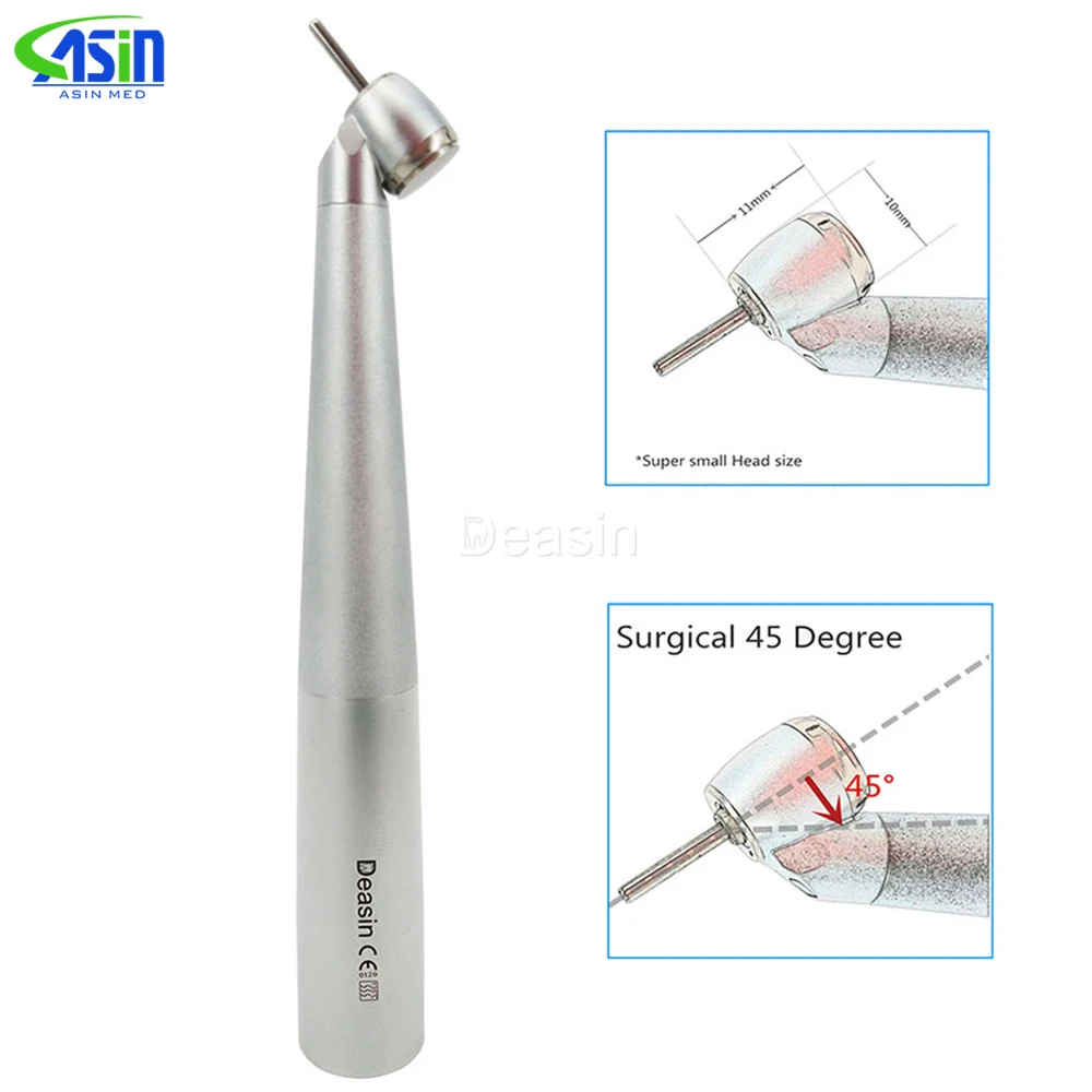 1 pcs Dental 45 Degree Fiber Optic Handpiece for KV Quick Connect Handpiece LED
1 pcs Dental 45 Degree Fiber Optic Handpiece for KV Quick Connect Handpiece LED