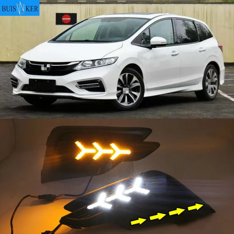 2pcs LED Daytime Running Light For Honda Jade 2017-2018 Turn Signal Relay Waterproof Car DRL
2pcs LED Daytime Running Light For Honda Jade 2017-2018 Turn Signal Relay Waterproof Car DRL