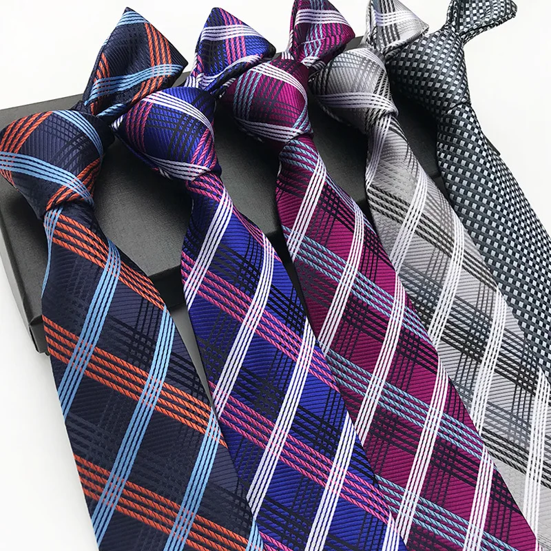 67 Colors Luxury 8cm Formal Dress Tie for Man Silk Tie Plaid Business Neck Tie Suit Cravat Wedding Party Necktie Men Gift
67 Colors Luxury 8cm Formal Dress Tie for Man Silk Tie Plaid Business Neck Tie Suit Cravat Wedding Party Necktie Men Gift