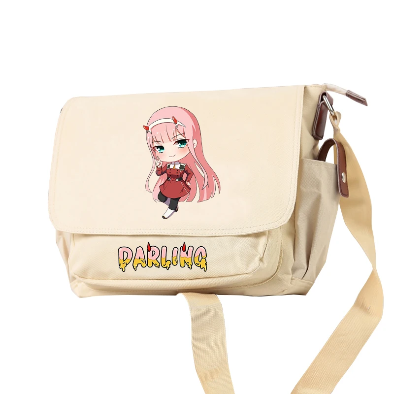 DARLING in the FRANXX Oxford Students Bookbag Cartoon Zero Two School Bags Travel Shoulder Bags Adjustable Strap Crossbody Bag
DARLING in the FRANXX Oxford Students Bookbag Cartoon Zero Two School Bags Travel Shoulder Bags Adjustable Strap Crossbody Bag