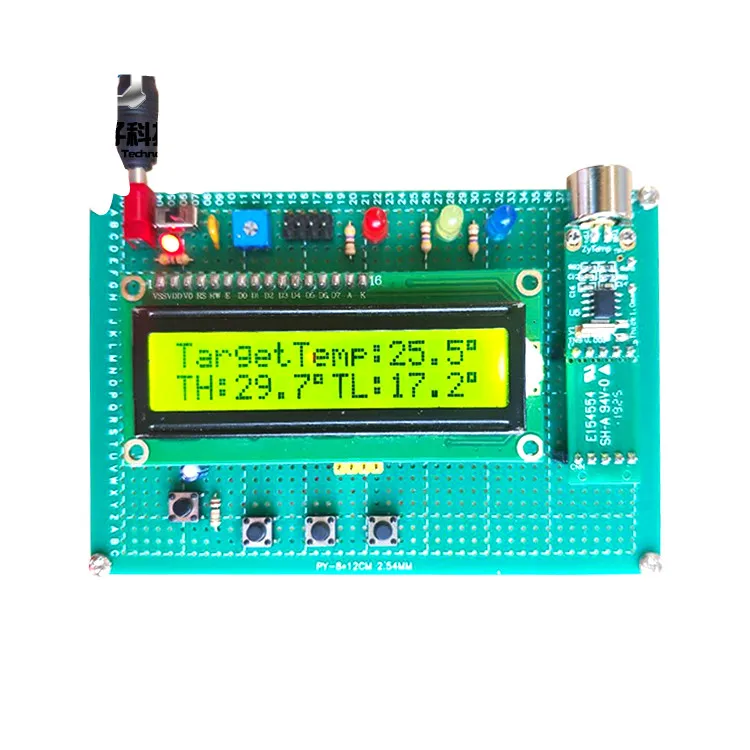 SCM non-contact infrared temperature measuring system TN901 Temperature test display design infrared thermometer
SCM non-contact infrared temperature measuring system TN901 Temperature test display design infrared thermometer