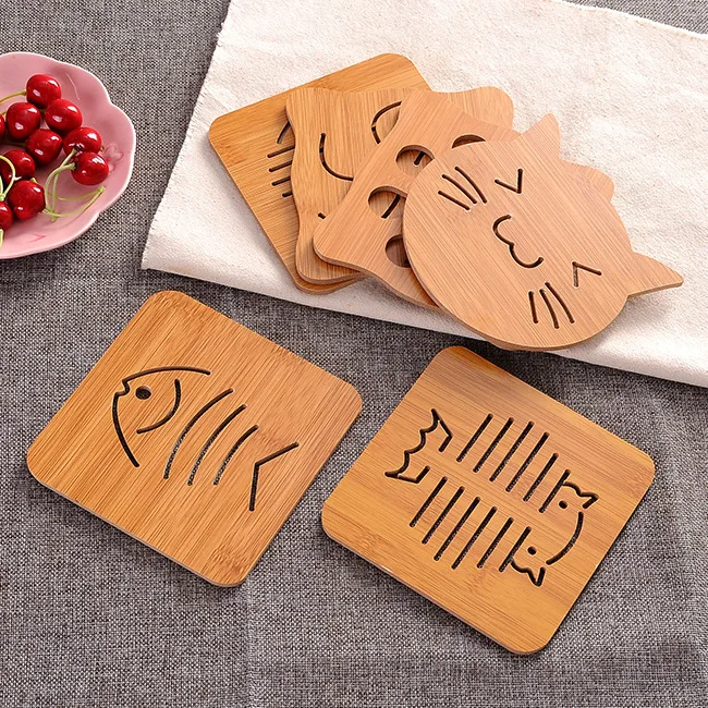 New 8 style 2 size Wood Heat Resistant Pad Pan Pot Mat Holder Kitchen Cooking Isolation Pad Bowl Cup Coasters Home decoration
New 8 style 2 size Wood Heat Resistant Pad Pan Pot Mat Holder Kitchen Cooking Isolation Pad Bowl Cup Coasters Home decoration