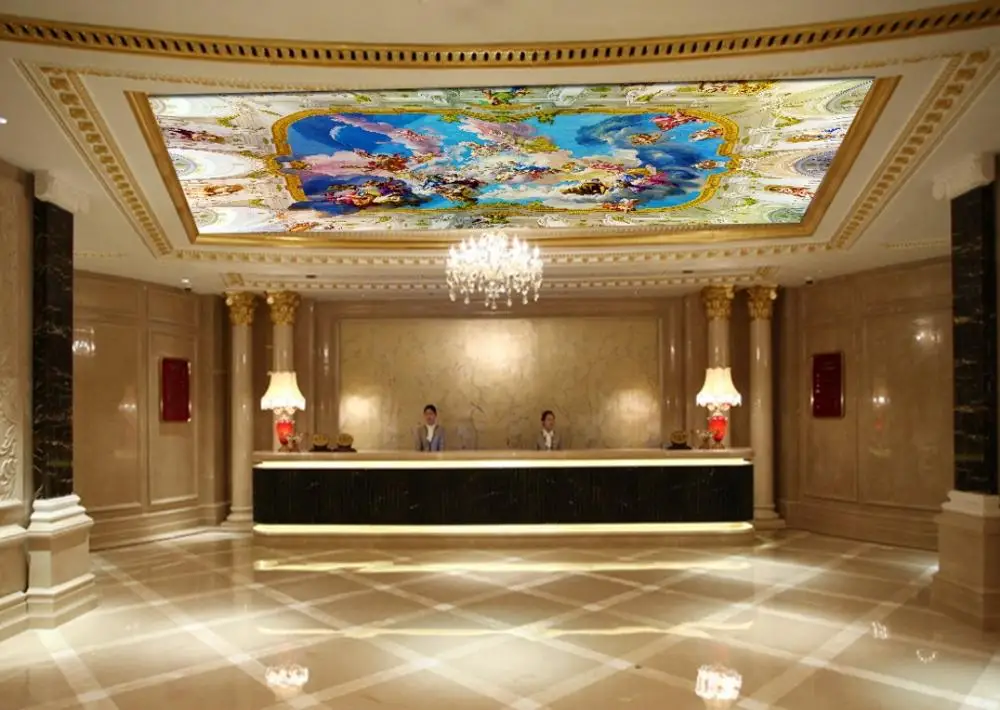 Photo Wall Paper Living Room Mural Natural Straw Wallpaper European ceilings angel ceiling mural
Photo Wall Paper Living Room Mural Natural Straw Wallpaper European ceilings angel ceiling mural