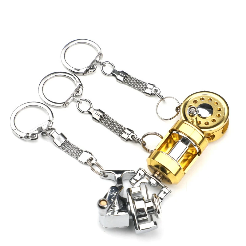 Rockable metal fishing line wheel key chain crafts accessories Festival fishing gear small gift chain fishing gear
Rockable metal fishing line wheel key chain crafts accessories Festival fishing gear small gift chain fishing gear