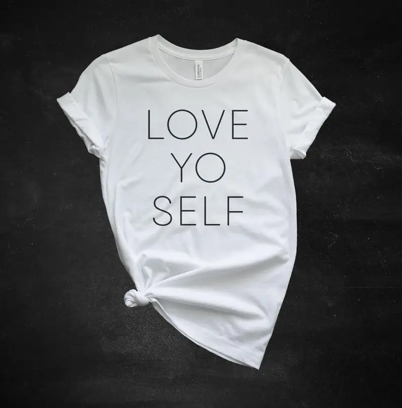 Love YouSelf t shirtsprint street fashion hobby creative letters women 100% cotton t-shirts o-neck short sleeve top tees goth
Love YouSelf t shirtsprint street fashion hobby creative letters women 100% cotton t-shirts o-neck short sleeve top tees goth