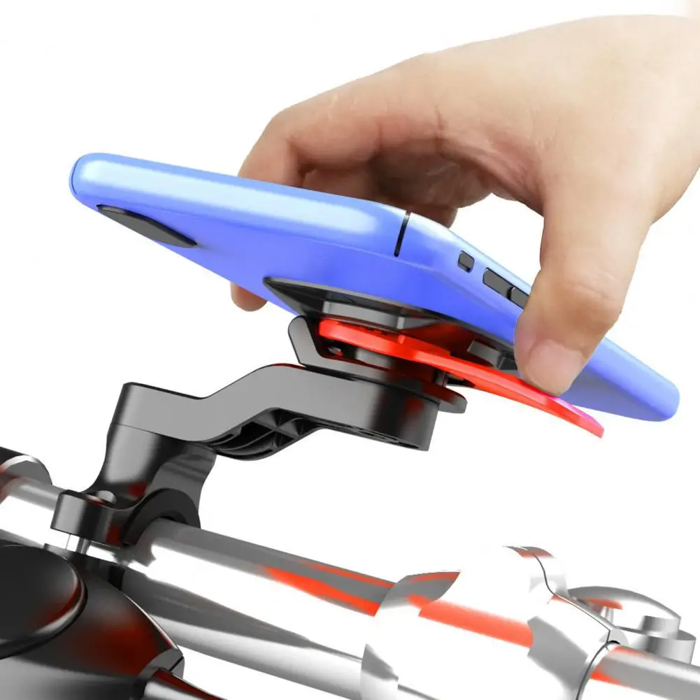 1 Set Rotating Phone Holder Stable Compact ABS Shock Absorption Bike Phone Bracket for Bike
1 Set Rotating Phone Holder Stable Compact ABS Shock Absorption Bike Phone Bracket for Bike
