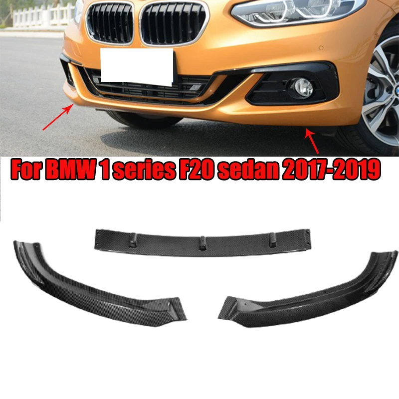 3PCS Car Styling Front Bumper Lip Body Kit Spoiler Diffuser Guard Protection Cover Trim Fit For BMW 1 Series F20 Sedan 2017-2019
3PCS Car Styling Front Bumper Lip Body Kit Spoiler Diffuser Guard Protection Cover Trim Fit For BMW 1 Series F20 Sedan 2017-2019