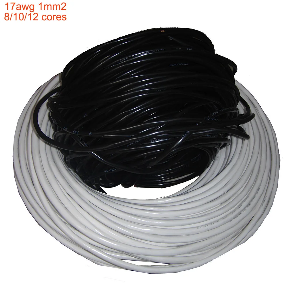 17Awg 1 квадратный кабель управления, гибкая оболочка, электрическая линия 1 мм2, линия электропередачи RVV, сигнал, 8/10/12 ядер, толщина 5 метров, проводной кабель
17Awg 1 квадратный кабель управления, гибкая оболочка, электрическая линия 1 мм2, линия электропередачи RVV, сигнал, 8/10/12 ядер, толщина 5 метров, проводной кабель