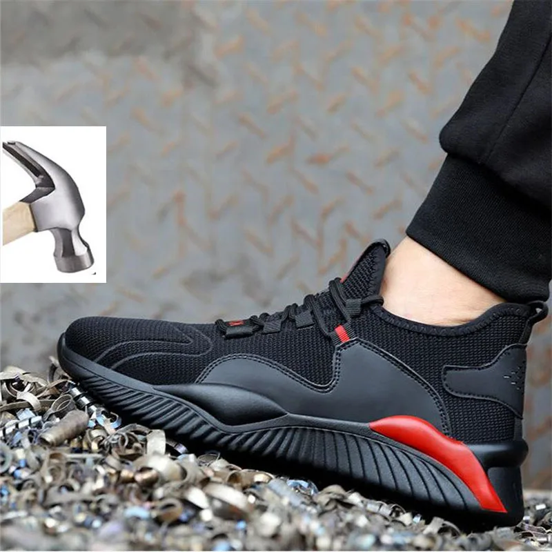 Safety Shoes for Men Women Steel Toe Boot Summer Anti-smash Anti-puncture Breathable Lightweight Work Boots Industrial Sneakers
Safety Shoes for Men Women Steel Toe Boot Summer Anti-smash Anti-puncture Breathable Lightweight Work Boots Industrial Sneakers