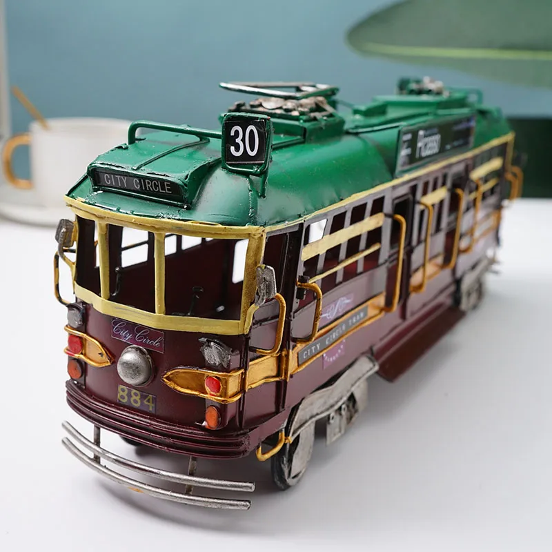 Restaurant Bar dilapidated chic industrial wind tram model ornaments retro decoration metal iron crafts art ornaments house livi
Restaurant Bar dilapidated chic industrial wind tram model ornaments retro decoration metal iron crafts art ornaments house livi