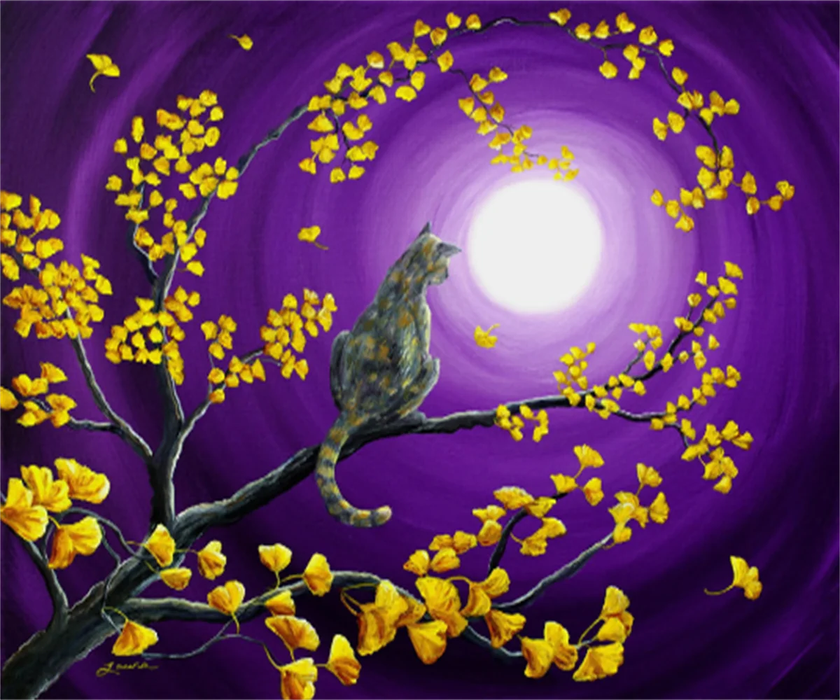 Customize any size 3d cat oil painting background wallpaper children's room decoration mural wall stickers for watching the moon
Customize any size 3d cat oil painting background wallpaper children's room decoration mural wall stickers for watching the moon