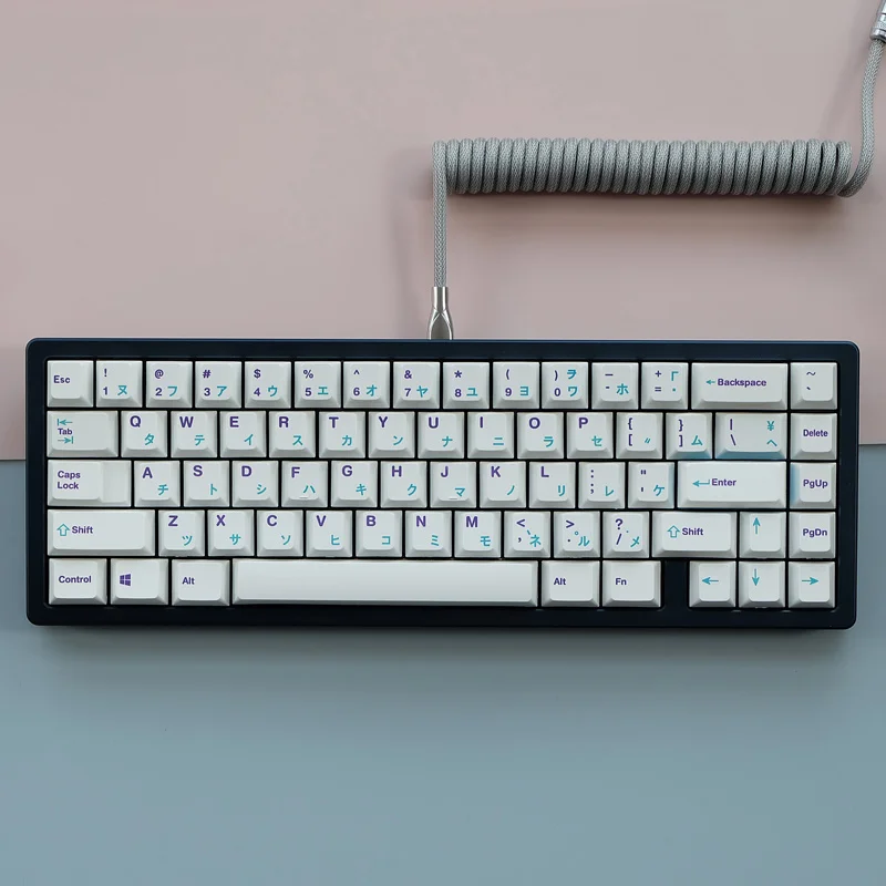 1 Set PBT Dye Subbed Keycap For MX Switch Mechanical Keyboard GMK Pbow Russian Japanese Korean Key Caps Cherry Profile 
1 Set PBT Dye Subbed Keycap For MX Switch Mechanical Keyboard GMK Pbow Russian Japanese Korean Key Caps Cherry Profile