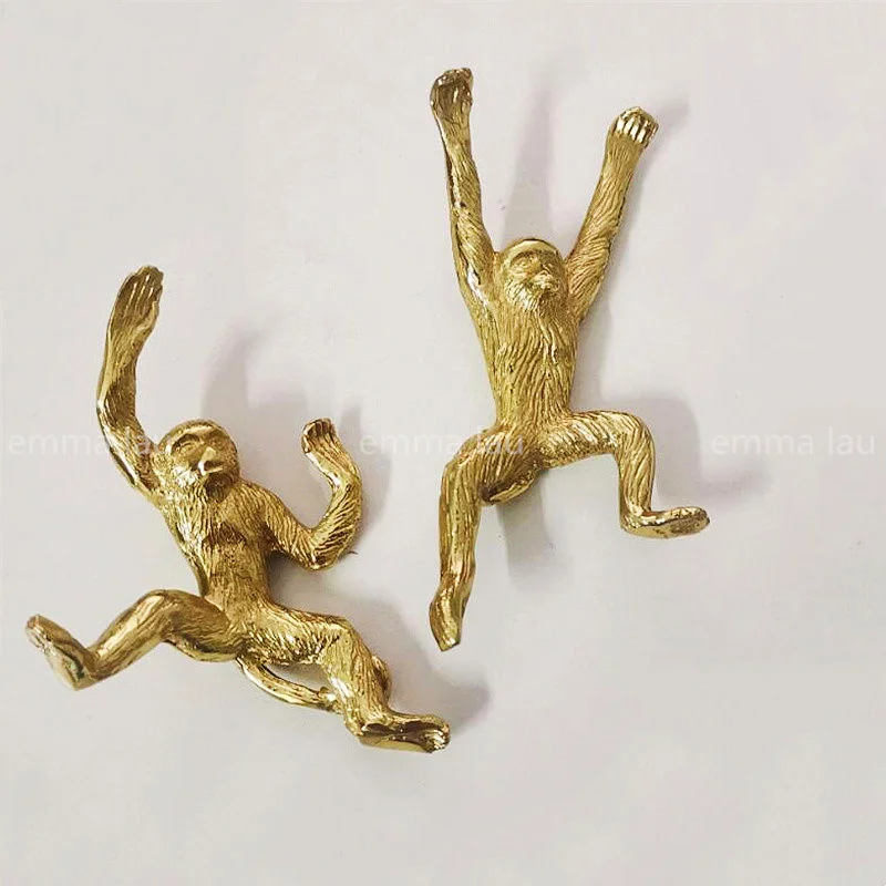 Lucky Monkey Shape Cabinet Door Handle Solid Brass Drawer Knobs Cupboard Pulls Single Hole Gold Kitchen Cabinet Handles
Lucky Monkey Shape Cabinet Door Handle Solid Brass Drawer Knobs Cupboard Pulls Single Hole Gold Kitchen Cabinet Handles