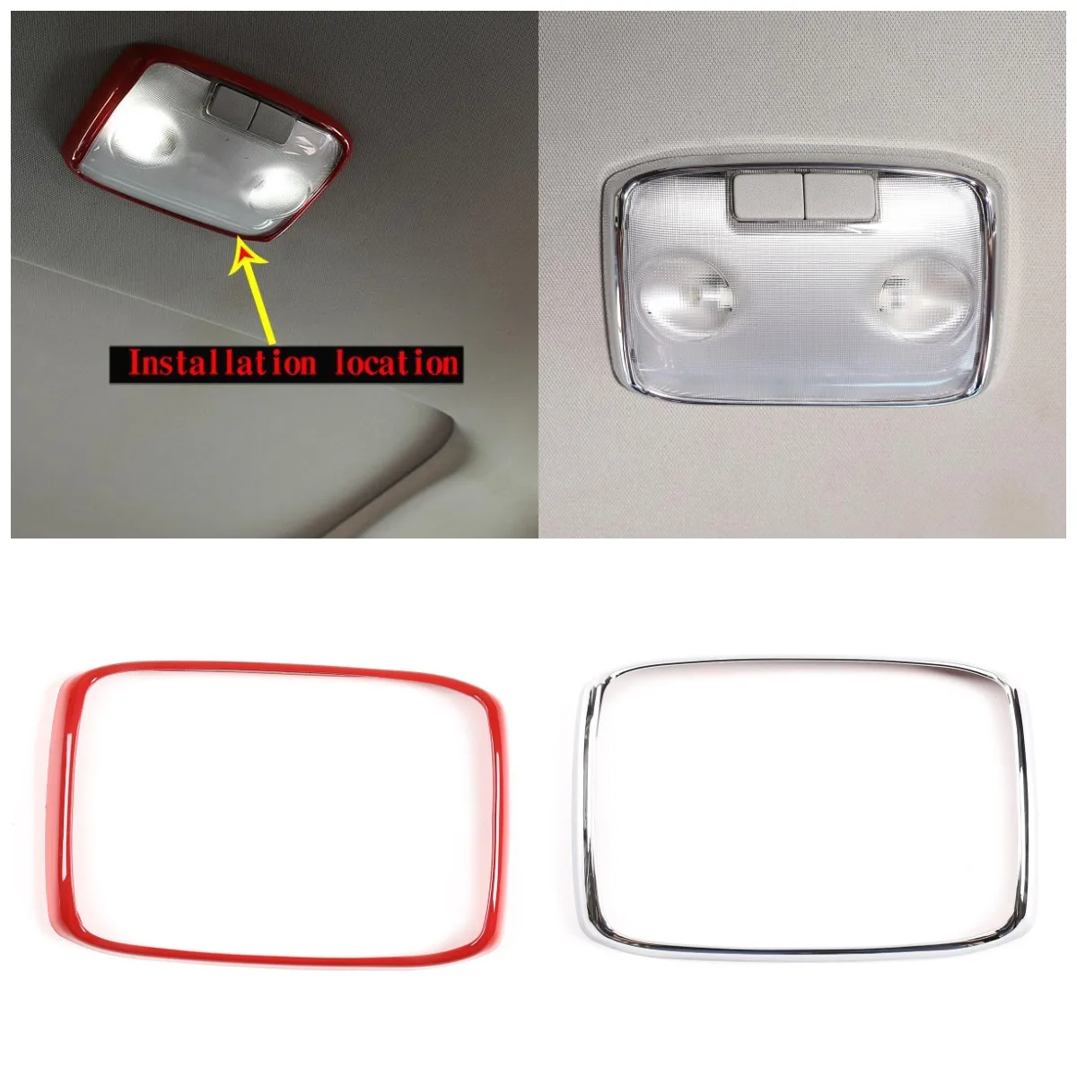 1 Piece ABS Chrome & Sport Red Rear Roof Reading Light Frame Trim Decorate Interior Car Accessories For Toyota Tundra 2014-2021
1 Piece ABS Chrome & Sport Red Rear Roof Reading Light Frame Trim Decorate Interior Car Accessories For Toyota Tundra 2014-2021