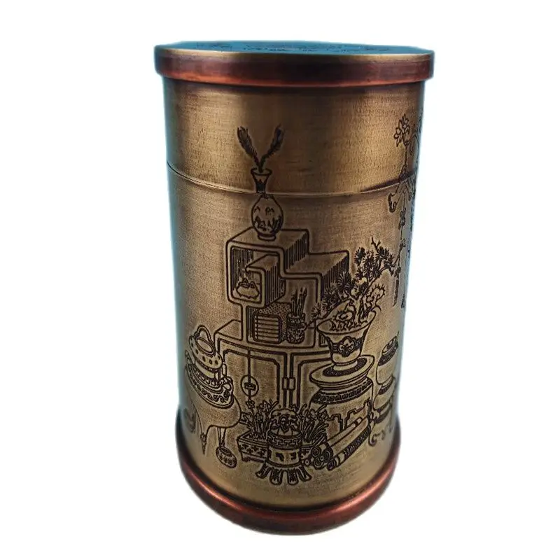 Chinese Ancient Copper Tea Collection Box.The Ancient Tea Caddy Worth Collecting
Chinese Ancient Copper Tea Collection Box.The Ancient Tea Caddy Worth Collecting