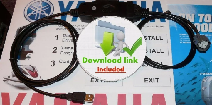 For Yamaha Outboard / Jet Boat / WaveRunner YDS Diagnostic cable set (Plug&play)
For Yamaha Outboard / Jet Boat / WaveRunner YDS Diagnostic cable set (Plug&play)