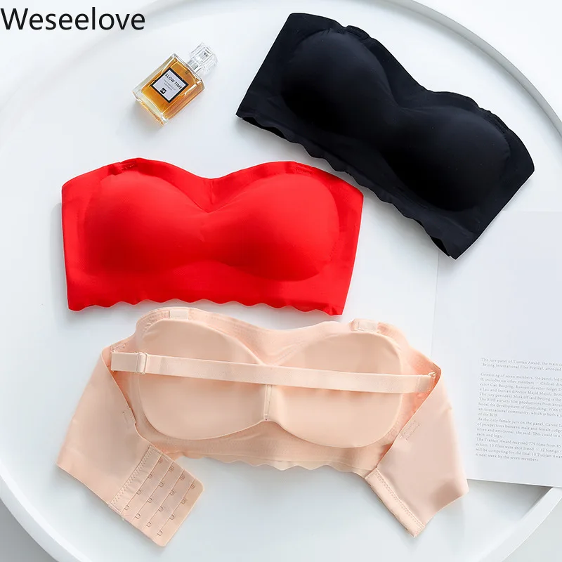 Weseelove Large Size Bh Plus Size Bra Without Bones Female Underwear Skin Sexy Seamless Bra Woman Tube Top Super Size Bra X63-2
Weseelove Large Size Bh Plus Size Bra Without Bones Female Underwear Skin Sexy Seamless Bra Woman Tube Top Super Size Bra X63-2