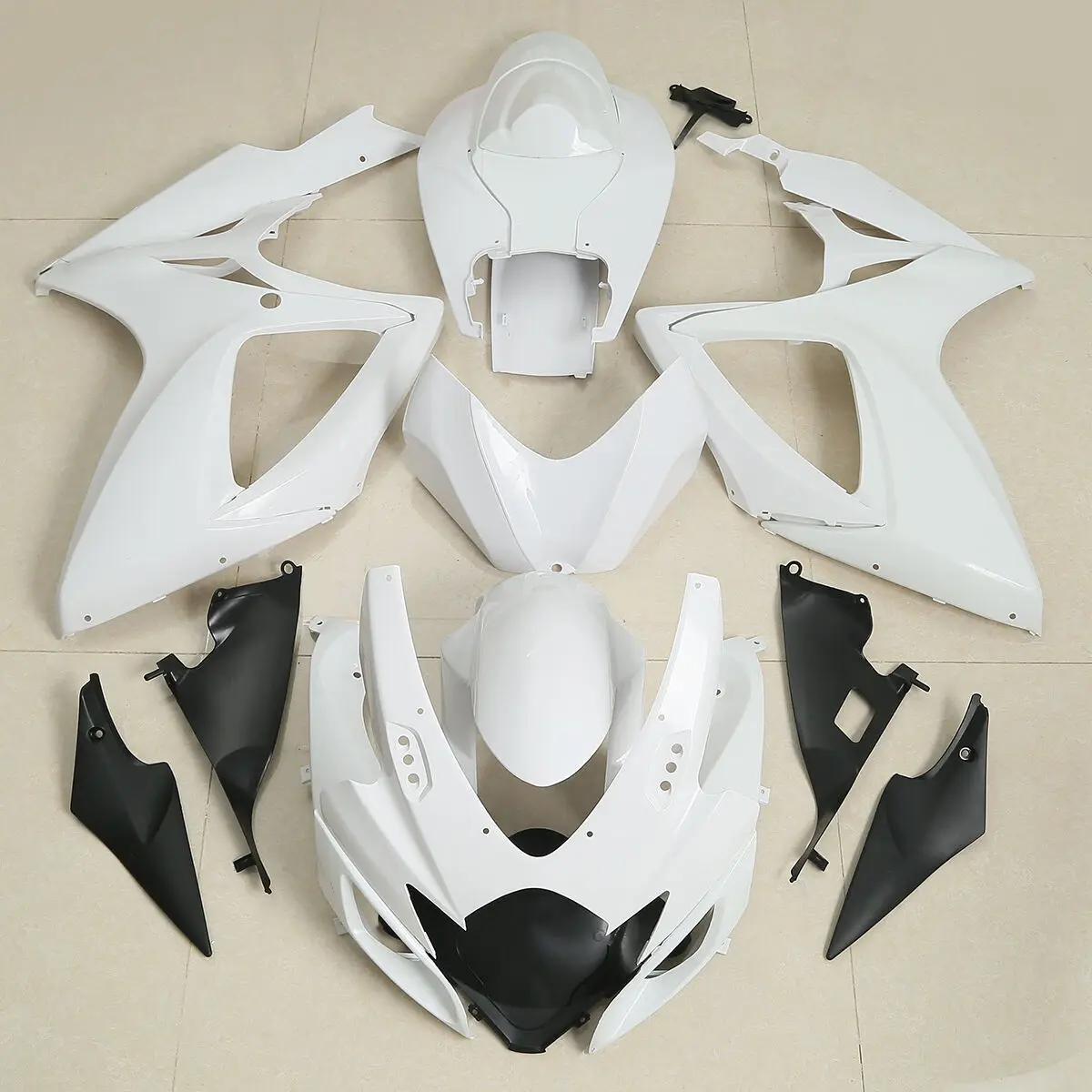 Motorcycle Unpainted White Injection Fairing Bodywork Kit For Suzuki GSXR600 750 2006 2007
Motorcycle Unpainted White Injection Fairing Bodywork Kit For Suzuki GSXR600 750 2006 2007