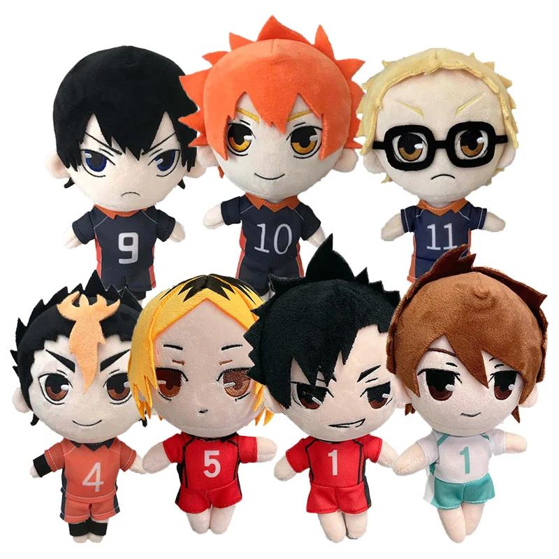 6pcs 20cm Anime Kawaii Haikyuu Plush Toys Kageyama Tobio Hinata Shoyo Yulefly Haikyu Soft Stuffed Dolls Cute Pillow Plushie Kids
6pcs 20cm Anime Kawaii Haikyuu Plush Toys Kageyama Tobio Hinata Shoyo Yulefly Haikyu Soft Stuffed Dolls Cute Pillow Plushie Kids
