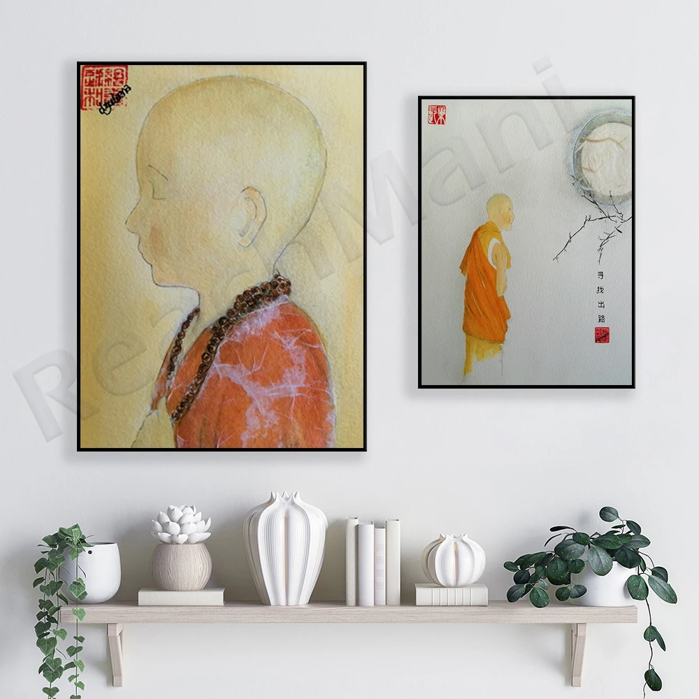 Zen Buddhist Monk Painting, Buddhist Art, Buddhist Monk Painting, Monk Painting, Yoga Space Decor, Spiritual Art
Zen Buddhist Monk Painting, Buddhist Art, Buddhist Monk Painting, Monk Painting, Yoga Space Decor, Spiritual Art
