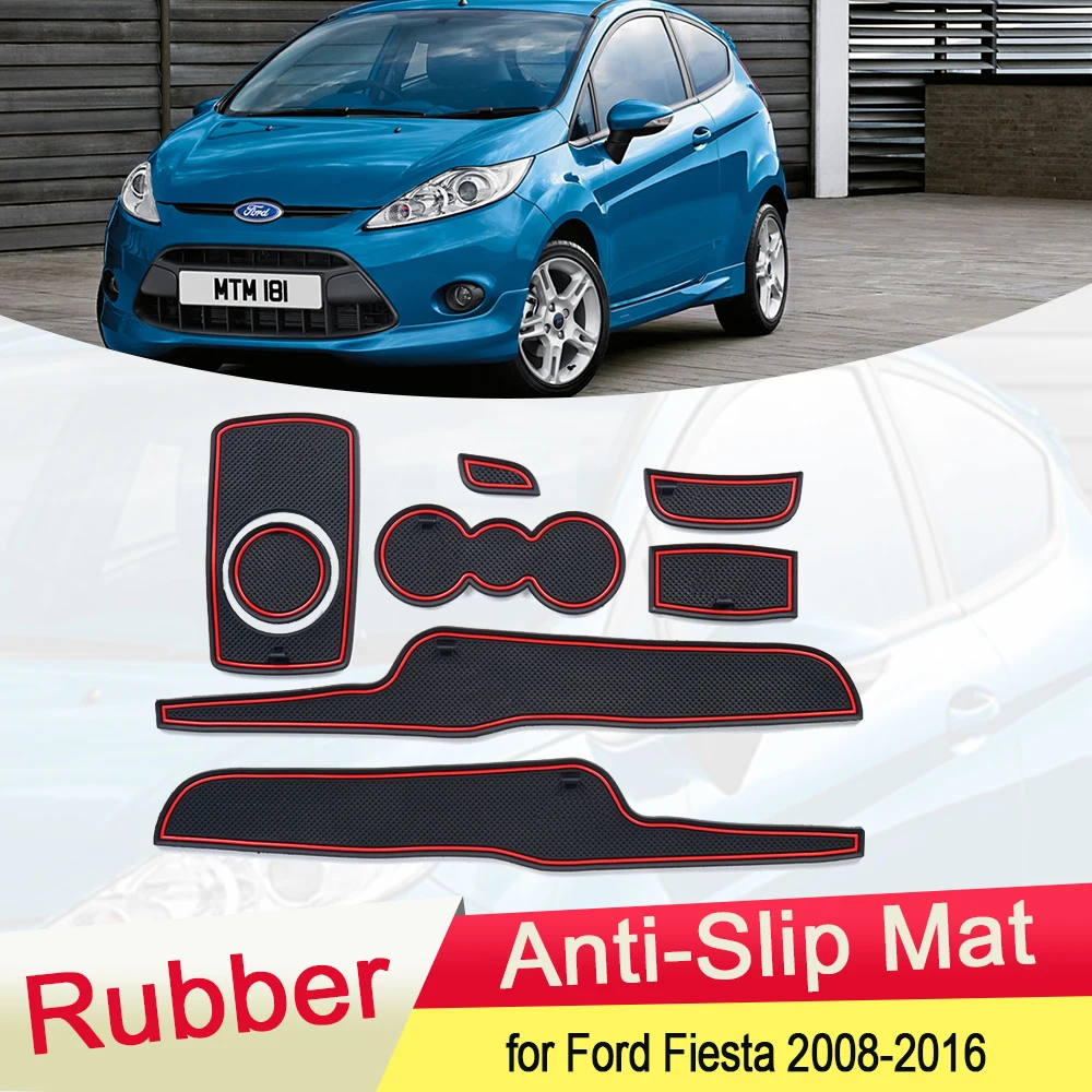 for Ford Fiesta 2008 2009 2010 2011 2012 2013 2014 2015 2016 Rubber Anti-slip Mat Door Groove Cup Pad Gate Coaster Accessories
for Ford Fiesta 2008 2009 2010 2011 2012 2013 2014 2015 2016 Rubber Anti-slip Mat Door Groove Cup Pad Gate Coaster Accessories
