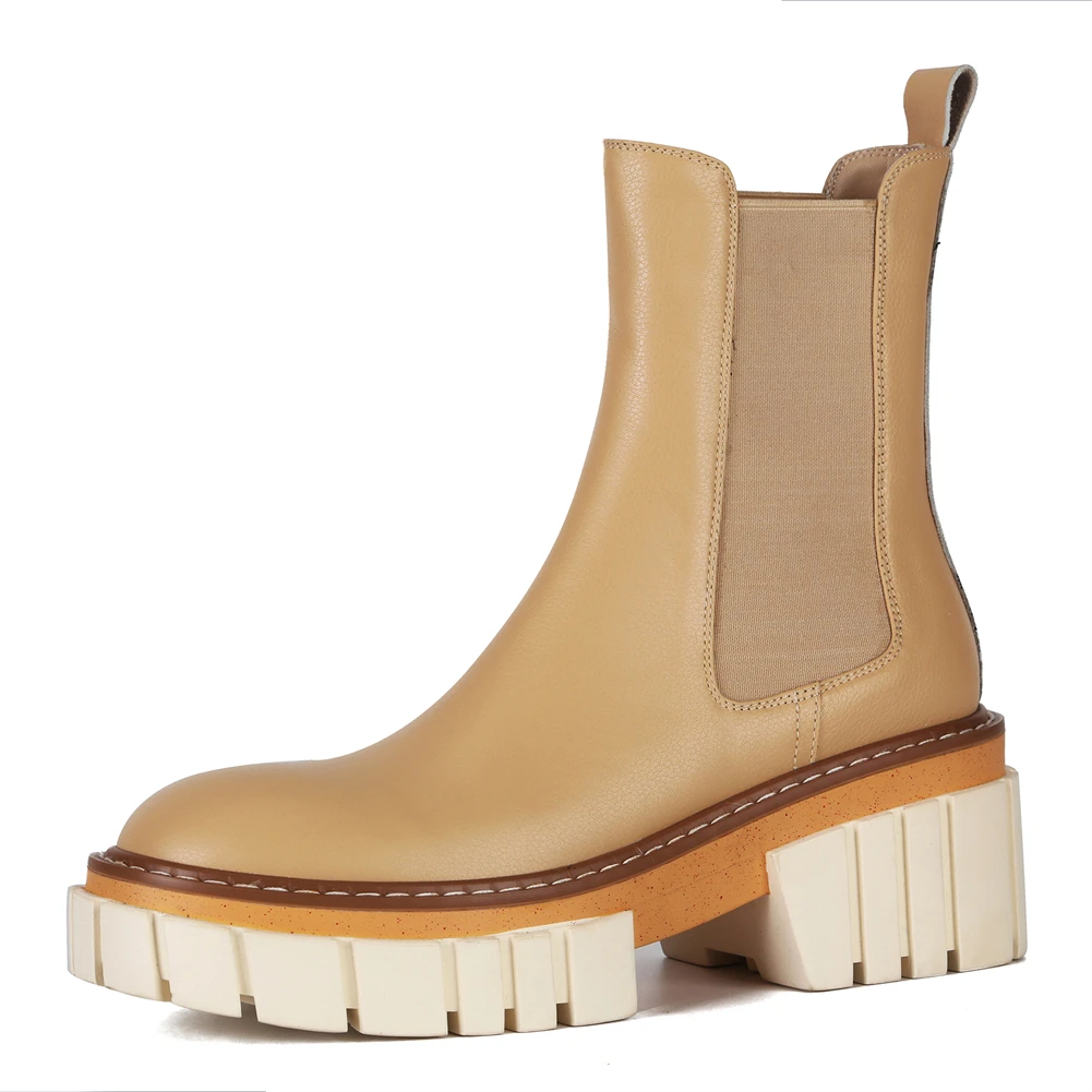 Autumn Winter Brand Genuine Cow Leather Ankle Boots Women High Quality Chunky Heels Platform Shoes Casual Punk Footwear Boots
Autumn Winter Brand Genuine Cow Leather Ankle Boots Women High Quality Chunky Heels Platform Shoes Casual Punk Footwear Boots