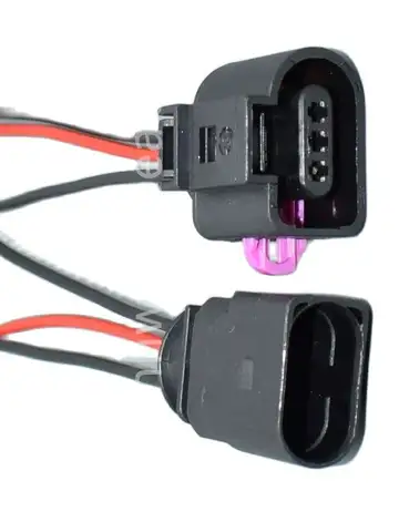 shhworldsea 50pcs 1J0973703 Camshaft Cam Sensor Pigtail Plug Connector case for 02-04 Audi A4 A6 AVK 3.0 1J0 973 703 for VW