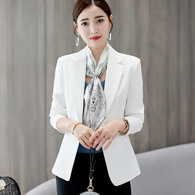White Black Blazer Female Women Suit Office Ladies New Slim Top Elegant Designer Clothes Suit Tailored Coat Plus Size Work Wear
White Black Blazer Female Women Suit Office Ladies New Slim Top Elegant Designer Clothes Suit Tailored Coat Plus Size Work Wear