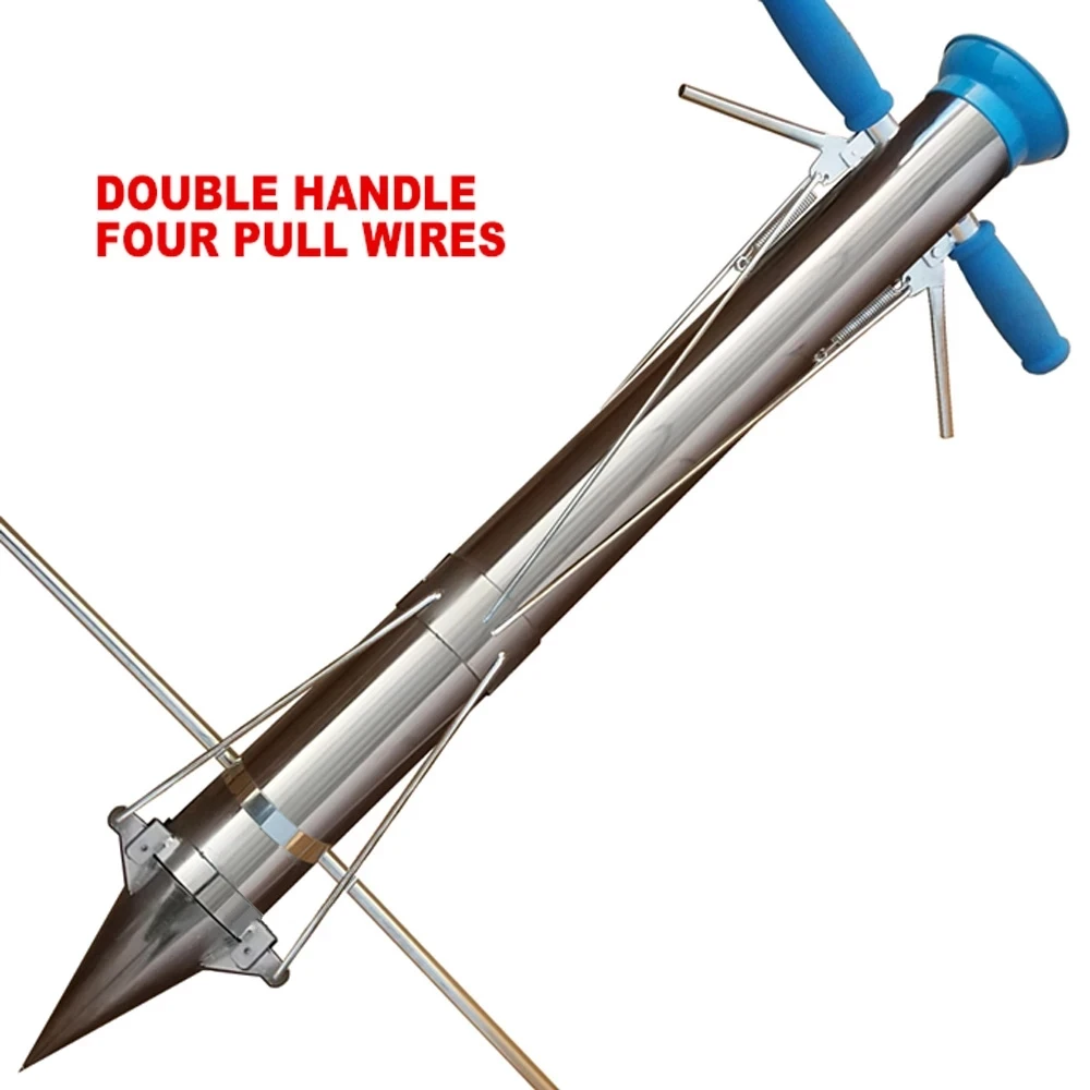 Manual Agriculture Transplanting Seeder Garden Seedling Transplanter Vegetable Flower Tube Planter Dual Control Cylinder Tool
Manual Agriculture Transplanting Seeder Garden Seedling Transplanter Vegetable Flower Tube Planter Dual Control Cylinder Tool