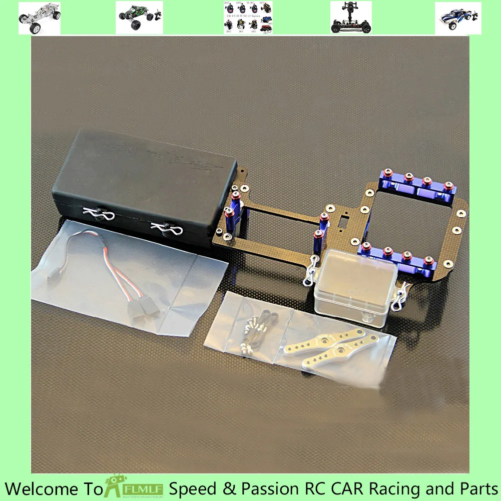 Equipment Box Set Carbon Fiber Servo Tray Kit for 1/5 GTB Racing Losi 5ive T ROFUN ROVAN LT KingmotorX2 RC CAR PARTS
Equipment Box Set Carbon Fiber Servo Tray Kit for 1/5 GTB Racing Losi 5ive T ROFUN ROVAN LT KingmotorX2 RC CAR PARTS