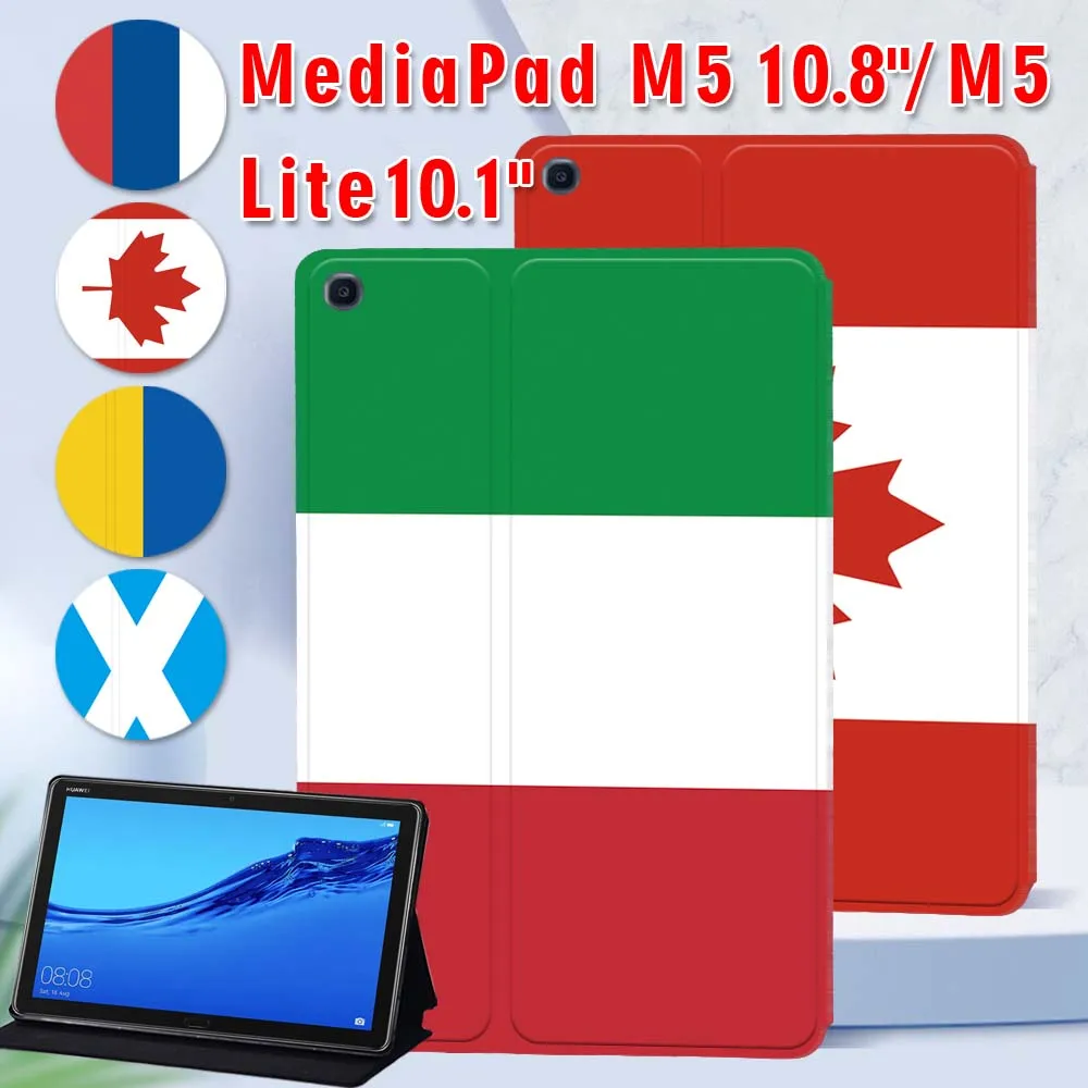 National Flag Tablet Stand Cover Case for Huawei MediaPad M5 10.8 Inch/M5 Lite 10.1 Inch High Quality Protective Shell
National Flag Tablet Stand Cover Case for Huawei MediaPad M5 10.8 Inch/M5 Lite 10.1 Inch High Quality Protective Shell