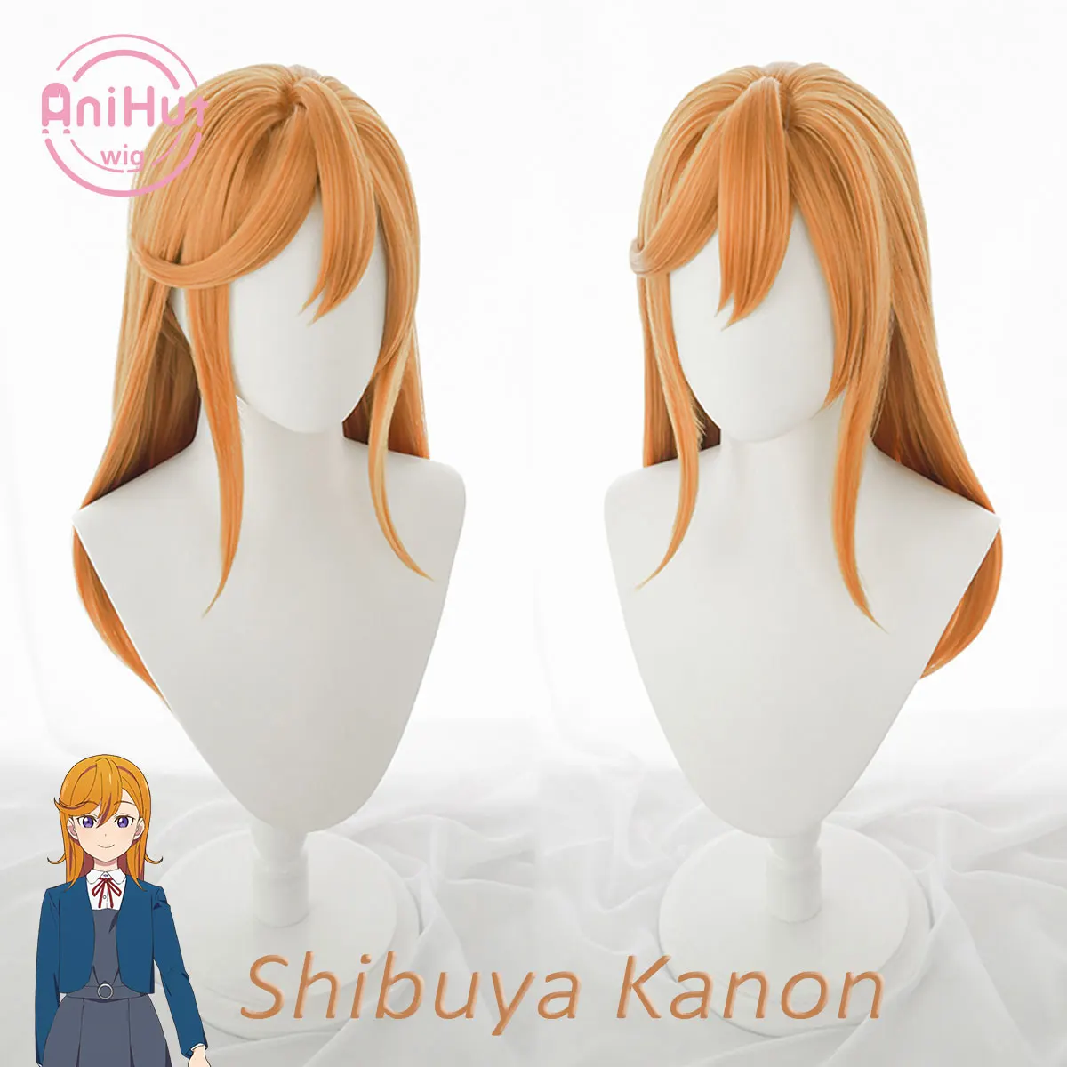 [Anihut】liella! Парик для косплея Shibuya Kanon Orange LoveLive!SuperStar! Термостойкие синтетические волосы для косплея Shibuya Kanon
[Anihut】liella! Парик для косплея Shibuya Kanon Orange LoveLive!SuperStar! Термостойкие синтетические волосы для косплея Shibuya Kanon