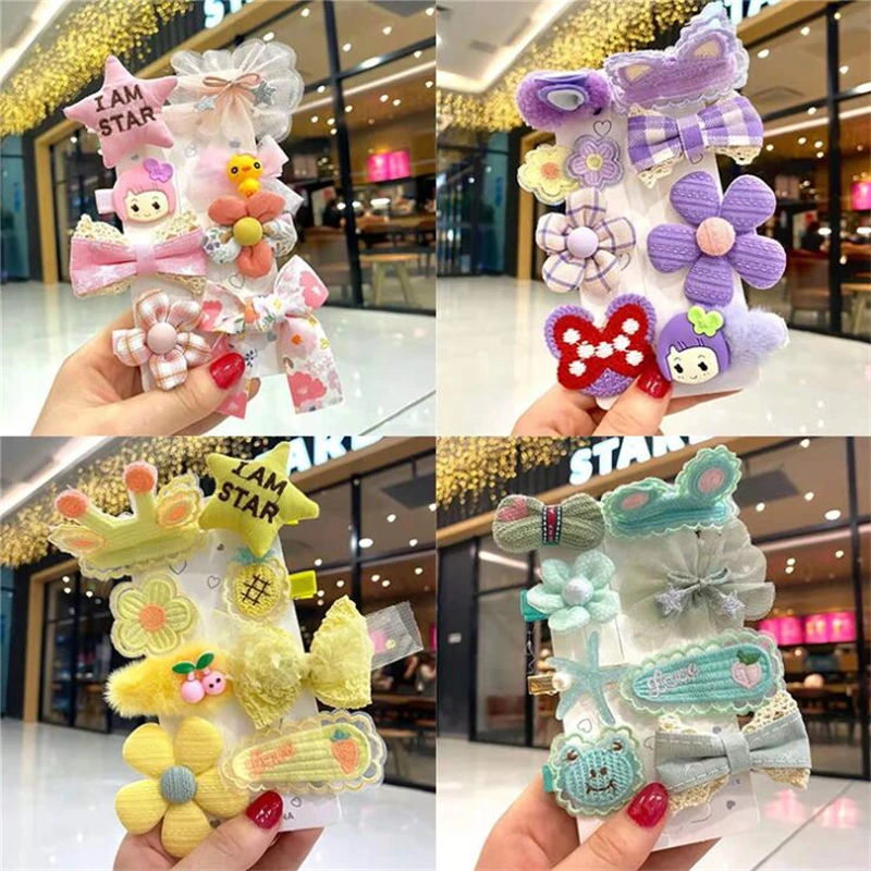 New Korean Lace Bow Hairpin, Animal Flower, Bangs Clip, Wool Side Clip, Children's Hair Accessories Set
New Korean Lace Bow Hairpin, Animal Flower, Bangs Clip, Wool Side Clip, Children's Hair Accessories Set
