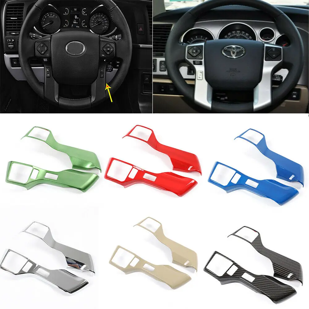 ABS Carbon Fiber Pattern Car Interior Set Steering Wheel Button Frame Trim Decorative Accessories For Toyota Sequoia 2014-2020
ABS Carbon Fiber Pattern Car Interior Set Steering Wheel Button Frame Trim Decorative Accessories For Toyota Sequoia 2014-2020