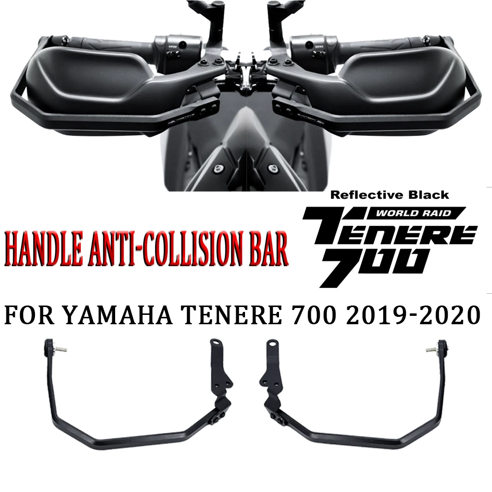 Handle Crash Bar Protectors kit For Yamaha Tenere 700 2019-2020 Motorcycle Accessories cnc aluminum black Hand Guard Protector
Handle Crash Bar Protectors kit For Yamaha Tenere 700 2019-2020 Motorcycle Accessories cnc aluminum black Hand Guard Protector