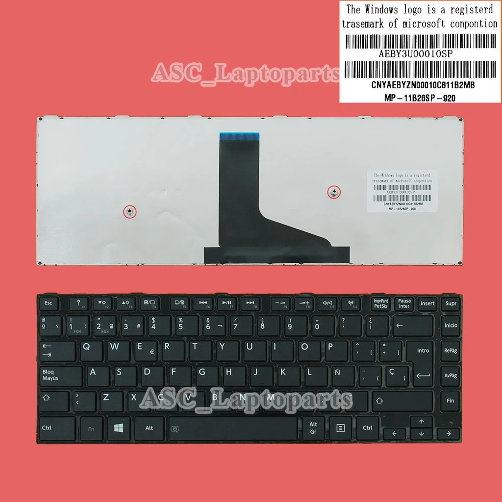 Новая клавиатура с испанской раскладкой для ноутбука Toshiba Satellite S40-A S40D-A S40DT-A S40T-A, черная рамка
Новая клавиатура с испанской раскладкой для ноутбука Toshiba Satellite S40-A S40D-A S40DT-A S40T-A, черная рамка