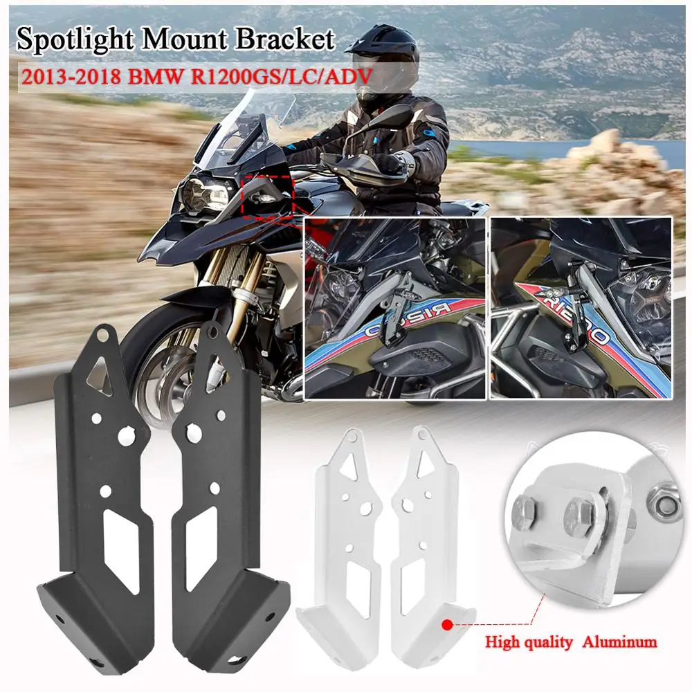 Motorcycle Spotlights Mount Bracket Accessories For BMW R1200GS LC ADV R1200 GS Adventure Spot Light Holder 2014 2016 2018 13-18
Motorcycle Spotlights Mount Bracket Accessories For BMW R1200GS LC ADV R1200 GS Adventure Spot Light Holder 2014 2016 2018 13-18