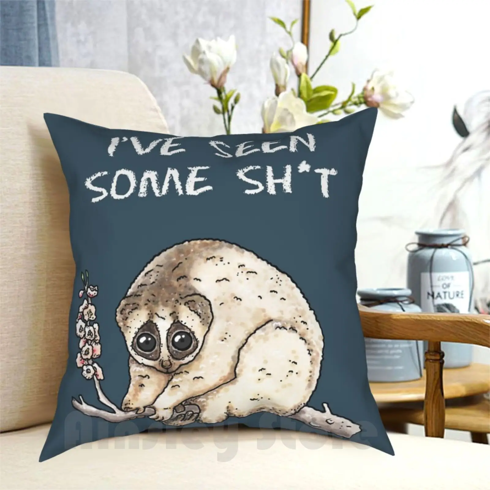 Подушка Slow Loris-Animal Series, домашняя мягкая декоративная подушка с рисунком животных, приматов, глаз, цветов, наслаждайтесь животными
Подушка Slow Loris-Animal Series, домашняя мягкая декоративная подушка с рисунком животных, приматов, глаз, цветов, наслаждайтесь животными