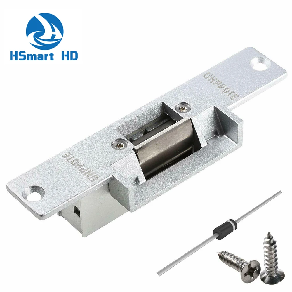 12V Stainless Steel Electric Strike Lock NC mode Door Access Control System Fail Secure
12V Stainless Steel Electric Strike Lock NC mode Door Access Control System Fail Secure