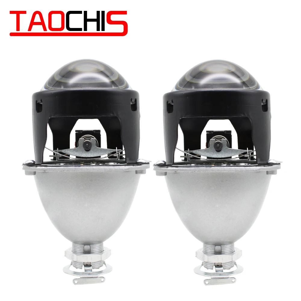 TAOCHIS Car Headlamp 2.5 Inch Aluminum WST Bi-xenon Projector Lens With Chrome Shroud H1 Hid Xenon Bulbs
TAOCHIS Car Headlamp 2.5 Inch Aluminum WST Bi-xenon Projector Lens With Chrome Shroud H1 Hid Xenon Bulbs