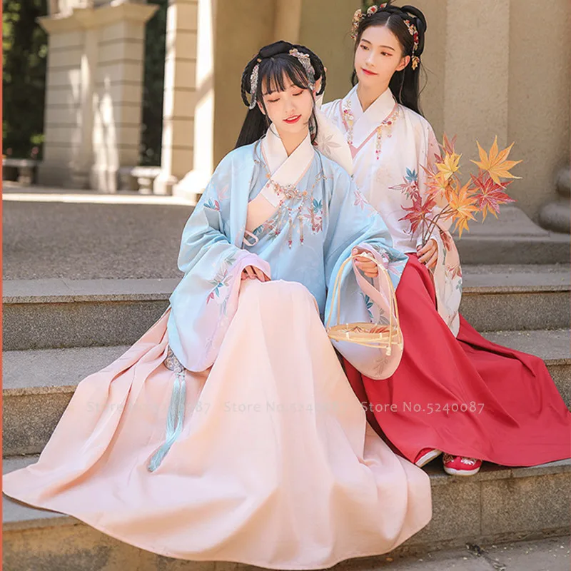 Chinese Traditional Hanfu Women Fairy Princess Party Dress Performance Cosplay Costume Tang Suit Robes Skirts Vintage Vestidos
Chinese Traditional Hanfu Women Fairy Princess Party Dress Performance Cosplay Costume Tang Suit Robes Skirts Vintage Vestidos