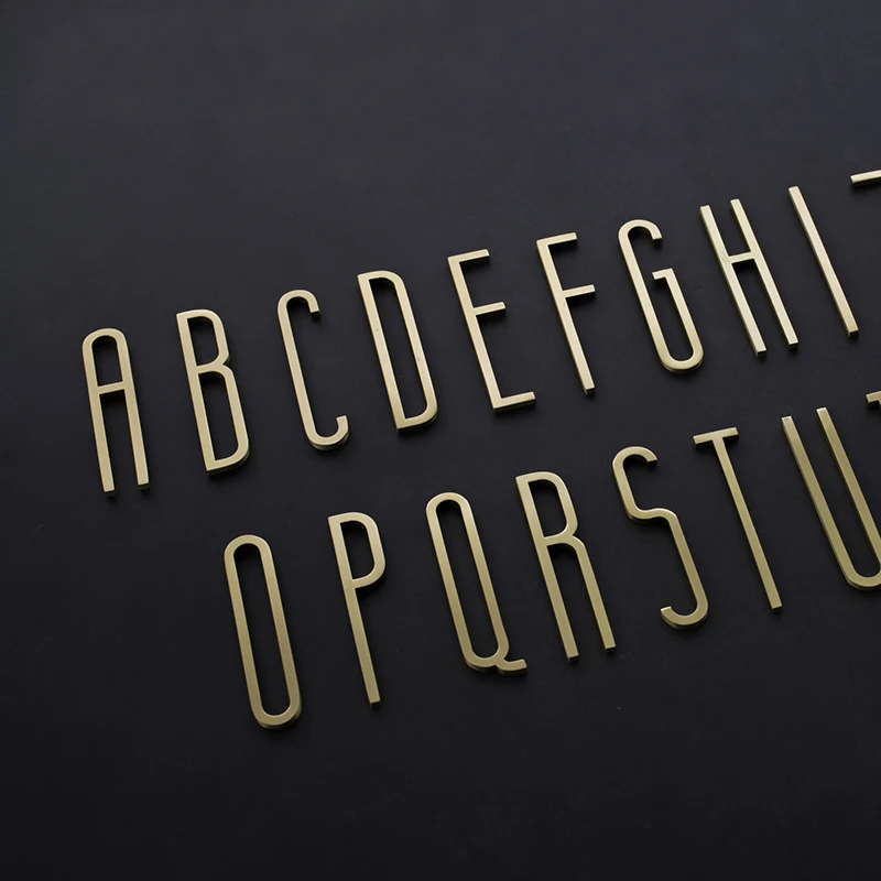 A to Z# Golden Brass Letters Decorative Wall Stickers/Letters Symbols Personalize House Door Address Signs, with glue
A to Z# Golden Brass Letters Decorative Wall Stickers/Letters Symbols Personalize House Door Address Signs, with glue
