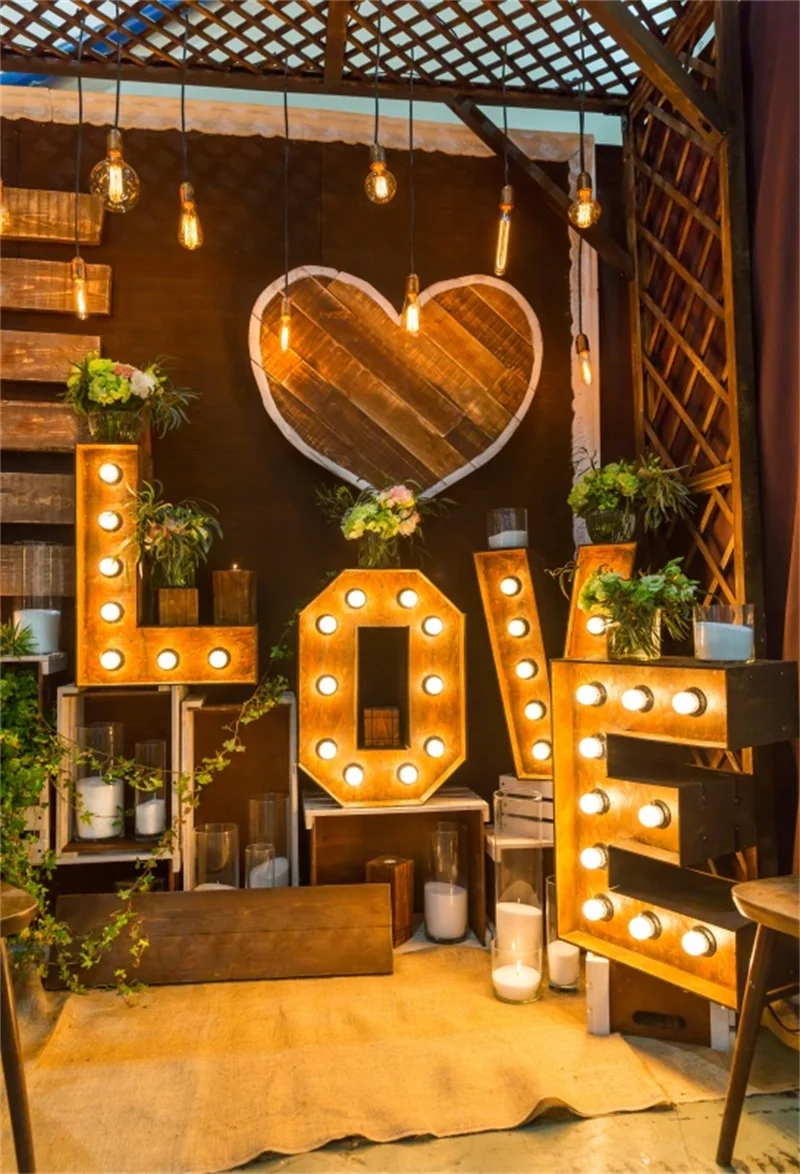 Laeacco Bulb Light Valentine's Day Love Blanket Shed Party Celebration Baby Photographic Backgrounds Photo Backdrop Photo Studio
Laeacco Bulb Light Valentine's Day Love Blanket Shed Party Celebration Baby Photographic Backgrounds Photo Backdrop Photo Studio