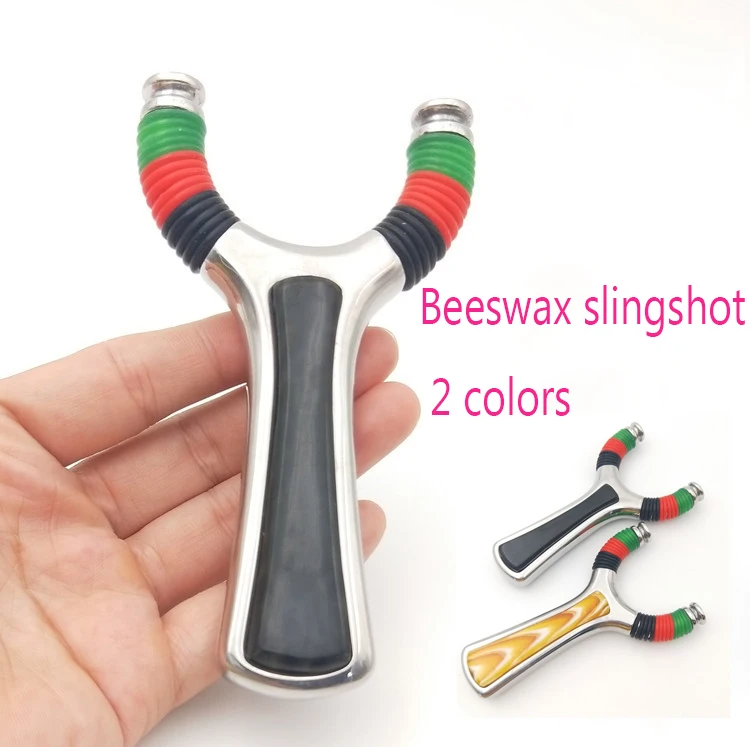 Slingshot Imitation Beeswax 440c Titanium Steel Patch Straight Flat Leather Support Head Black Beeswax Catapult Bow Hunting
Slingshot Imitation Beeswax 440c Titanium Steel Patch Straight Flat Leather Support Head Black Beeswax Catapult Bow Hunting