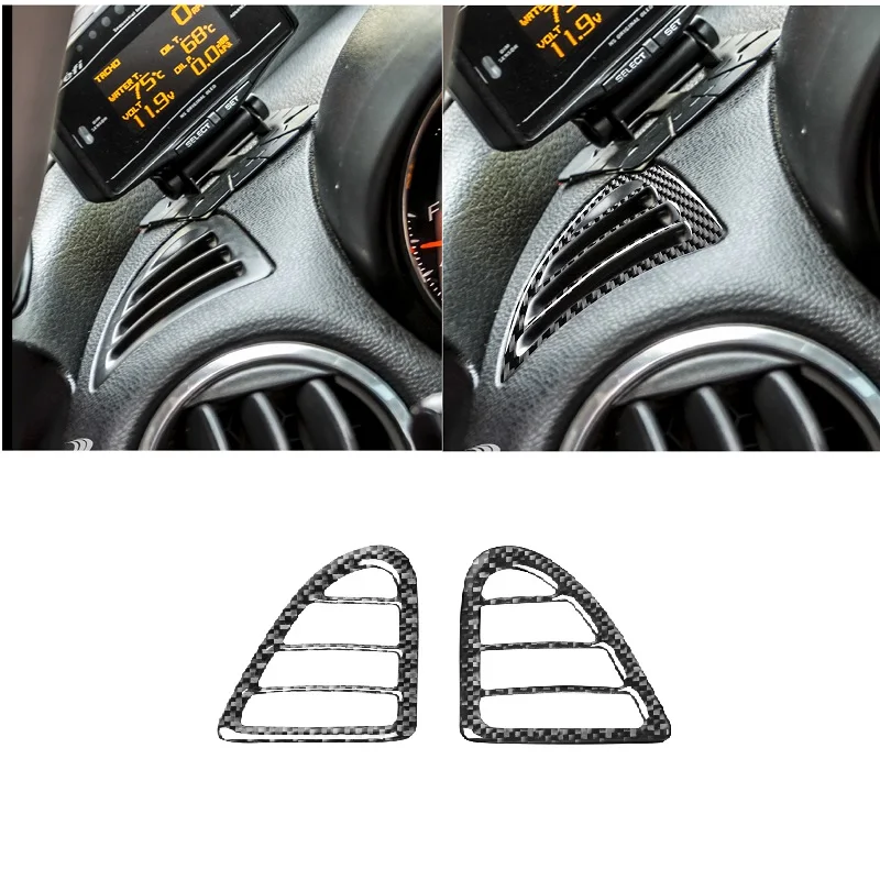 Carbon Fiber Car Accessories Fit For Mazda RX8 2004-08 Air Conditioner Outlet Decorative Frame Cover Trim
Carbon Fiber Car Accessories Fit For Mazda RX8 2004-08 Air Conditioner Outlet Decorative Frame Cover Trim
