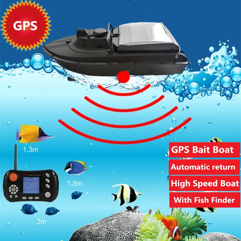 New updation GPS Fishing Bait Boat 2BG With 20A or 36A Battery GPS Position Fish Finder boat Auto navigation Auto Return boats
New updation GPS Fishing Bait Boat 2BG With 20A or 36A Battery GPS Position Fish Finder boat Auto navigation Auto Return boats